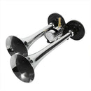 Super Loud Air Horn Dual Trumpet Truck 12V Train Truck Car Kit Compressor 1