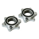 2pcs Standard Spinlock Dumbbell Bar Nut 2.5cm 1" for Barbells Collars, cast iron