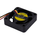 3 Pcs 40mmx10mm 3P 7 Blades Computer Chipset Cooling Fan DC 12V W1E2
