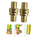 2 Pieces 3/4 inch Garden Hose Repair Fittings