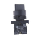 XB2-ED21 On/Off 2 Position Rotary Select Selector Switch 1 NO 10A 600V AC  Z