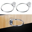 2x Hair Dryer Holder Bracket Storage for Bathroom Salon Hairdresser Home