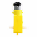 DC 3-6V Plastic Mini Electric Reduction DC Gear Motor for Intelligent Robot Delu