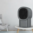 500W Electric Heater Mini Desktop Warmer Machine for Home Office (Grey EU)