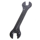 2Pcs Bike Tool Steel Bicycle Wrench Cycling Head Open End Axle Hub Spanner  O3C9