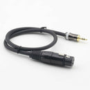 2m XLR 6.6 Feet Jack 3.5mm Cable for Jack of Audio Cable for Mixer Mixer PC
