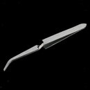 Stainless Steel Angle Tipped C Curve Manicure Nail Polish Pincher Tweezer