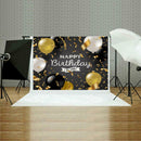 Happy Birthday Photographic Art Cloth Backdrop Studio Prop Household Decor
