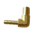 10x1/8 Inch NPT Male Threads x 6mm Inch Barb Elbow Fuel Hose Barb Fitting