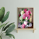 Painting By Numbers Kit DIY Fresh Flower Canvas Oil Art Picture Home Decor