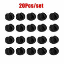20 Pcs Cable Clips Self-Adhesive Desk Cord Management Organizer Wire USB Holder