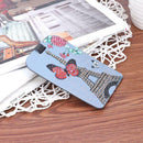 Butterfly Tower Luggage Boarding Pass DIY Diamond Painting Special Shape
