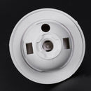 E27 Ac 250V 2A White Plastic Surface Light Bulb Socket Holder