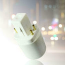 1x G24q 4 Pin 15mm To E27 E26 Screw LED Light Bulb F4Z7 Lamp Converter H Ad R8H2
