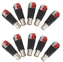 10 pcs Speaker Wire Cable to Audio FEMALE BNC Connector Adapter Jack Plug
