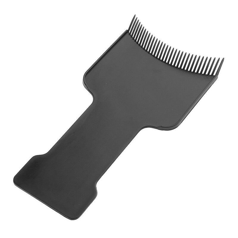 2Pieces Hair Salon Hair Dyeing Comb Coloring Brush Dye DIY Tint Board Plate