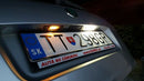 2pcs LED License Plate Lights for Skoda Octavia 2 1Z/Roomster 5J 2006-2010 HOT