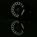 Motorcycle LED Tachometer+Odometer Speedometer Gauge KMH for Cruiser Chopper