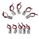10PCS Car Truck 1156 BA15D LED Light Bulb Socket Pre-wired Connector Adapter