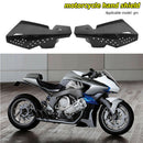1 Pair Vented Motocross Handguards Carbon Fiber Look Motorcycle Hand Protector