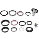Bike Bearing Headset, Aluminum Alloy Bicycle Tapered Stack Headset 1 1/8inch