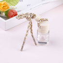 1PC car empty clear perfume glass bottle pendant auto interior home ornament  Z