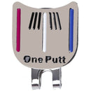 Magnetic cap clip removable metal golf one putt aiming ball marker set Colo U2E5