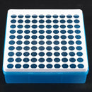 Plastic Square 100 Positions Laboratory 1.5ml Centrifuge Tube Case Box A6Y9