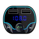 Car Bluetooth Cigar Plug FM Transmitter MP3 Player Adapter Kit USB Charger