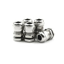 New 5Pcs M12 Stainless Steel Waterproof Gland For 3-8mm Cables  Fh