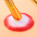 10pcs/set Makeup Brush Fish Tail Powder Contour Foundation Makeup Brushes A