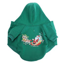 Pet dog Christmas dress Teddy Bears Christmas jacket Cotton pet sweater