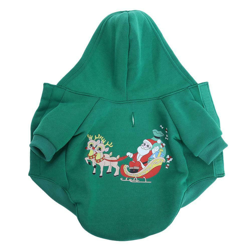 Pet dog Christmas dress Teddy Bears Christmas jacket Cotton pet sweater