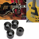 4pcs Cool Black Metal Dome Tone Volume Knob Control For Electric Guitar P ULC
