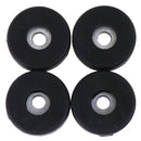 4x Rubber Bumpers Embedded Washer Feet Pad Instrument Holder 30x10mm EOB.AU