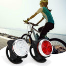 USB Rechargeable LED Bright Bicycle Bike Headlight Lamp Set Waterproof+Tail Z6A7