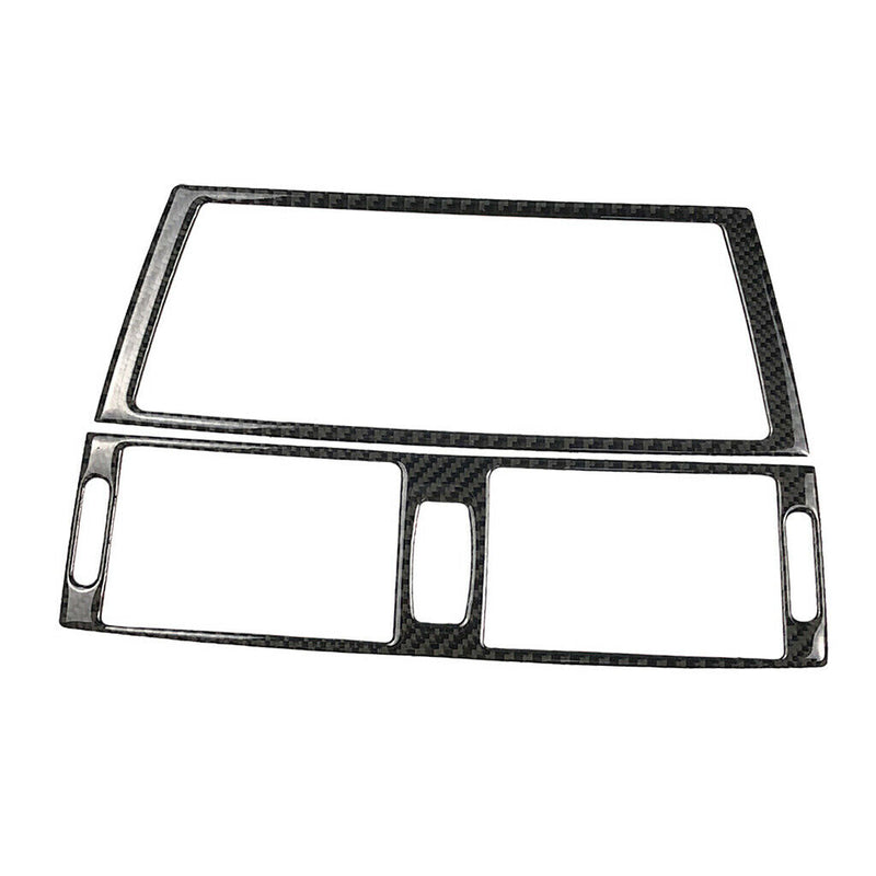 Carbon Fiber Car Central Control Panel Cover for BMW e70 e71 X5 X6 2008-2013.