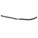 Black Hematite Gem Beads Oval Pendant Necklace 1.4x0.9" HOT C9L5
