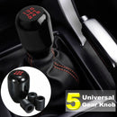 New 5 Speed Shift Knob Universal Stick Shifter Lever Manual Aluminum Gear Black