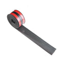 100''x2'' Rubber Car Bumper Strip Skirts Lip Guard Door Edge Protector Trim