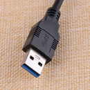 New USB 3.0 To SATA 22 Pin 2.5 Inch Hard Disk Driver SSD Adapter Cable Converter