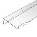 Anti-Slip Acrylic Computer PC Keyboard Riser Stand for Home School Desk