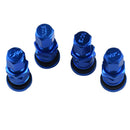 4 Pieces Valve Caps Fits Any Standard Car Valve (Schrader Valve). Tire Valve For