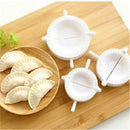 3pcs kitchen plastic dough press maker dumpling pie ravioli making mold mo BX