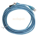 5meters USB Cable Printer A to B Male High Speed 2.0 28AWG Lead Plug Wire