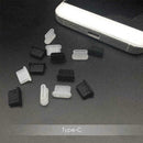 10* Silicone Anti-Dust Plug Type-C USB Earphone Dust Supplies Port Protect G5J8