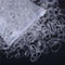 500pcs Clear Ponytail Holder Elastic Rubber Band Hair Ties Ropes Rings Z