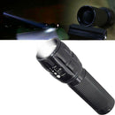 Mini Flashlight LED Outdoor Camping Hiking Lamp Third Gear Zoom Flash Light