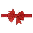 Baby Girl Elastic Bow Hair with Children Hair Band Baby Color Cute Bow Head