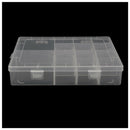 14 Compartments Jewelery Box Storage Case Adjustable in Plastic